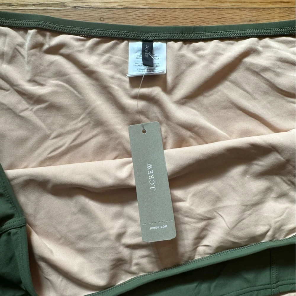 NWT J. Crew High-waisted bikini‎ bottom Size 2X